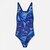 Diamonds badpak blauw