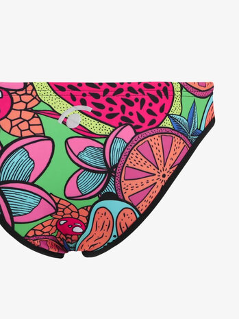 Tropical bikini broek